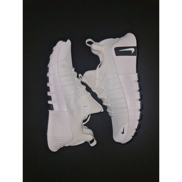 Nike Free Metcon 6 White Black. SIZE 9.5 - FJ7127-101 - Picture 7 of 8